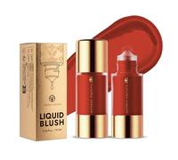 Liquid Blush Cream Face Blush - Soft Velvet Silk Texture, Long-lasing, Buildable and Blendable, Moisturizing Face Liquid Blush Stick for Cheek (06#, 37g)