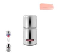 Liquid Blush, Jelly Colour Liquid Blush, Liquid Blush with Sponge Heads, Long-Lasting, Soft Liquid Blush for Cheeks, Natural Matte Blush Liquid Blush Makeup (E) White Peach Milk Tea)