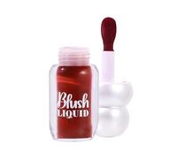 Liquid Blush Stick, Long-Lasting Cream Blusher for Cheeks, Buildable Natural Finish, 6 Versatile Shades, Lightweight Liquid Blusher for Cheeks Makeup (#6, 35g)