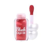 Liquid Blush Stick, Long-Lasting Cream Blusher for Cheeks, Buildable Natural Finish, 6 Versatile Shades, Lightweight Liquid Blusher for Cheeks Makeup (#4, 35g)