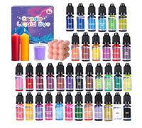 Liquid Candle Wax Dye - 10 ml Vibrant Colour Solution, Easily Dispersible Concentrated Dye for Palm Wax, Highly Saturated Pigment for Candle Making, for Projects for Colouring D