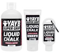 LIQUID CHALK | YAYB | Powerful Hand Grip | Sweat-Free Hands Gym | Weight Lifting, Rock Climbing, Gymnastics, Weightlifting, Pole Dancing, Bouldering, Powerlifting, Strongman, Dry, Sports (50x 250ml)