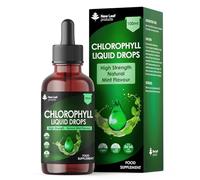 Liquid Chlorophyll - Chlorophyll Drops for Water 100ml for 100 Servings - High Strength 100mg Chlorophyll Liquid Drink - Made in UK by New Leaf Products