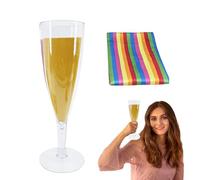 Liquid Color Change Magic - Cloth Acrylic 21.8x6cm Cup | Creative Professional Magiic Trick with Stage Performance, Wedding Party Entertainment Magician Props Innovative Illusion Tool | Adult