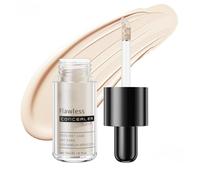 Liquid Concealer, Buildable Full Coverage & Long-Wearing, Dark Circle & Blemish Concealer, Crease-Resistant Formula Covers Spots and Blurs Fine Lines, Natural Matte Finish for All-Day Wear (05)