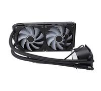 Liquid Cooler Dual Pwm Water Cooling Refrigerator Cooler Integrated Argb Radiator for Desktop, Cpu for Desktop Sculpture, Aqueous Cooling for Am4 Am5, Water Cooling Systems