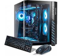 Liquid Cooling Gaming PC,i7-12700KF Up to 4.9GHz,GeForce RTX 5060 Graphics, 32GB DDR4 RAM with RGB Lighting,1TB NVMe SSD,800W PSU,Windows 11 Pro,High-End Desktop Computer for AAA Gaming, Streaming
