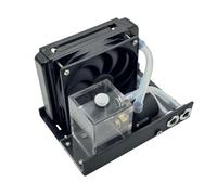 Liquid Cooling Module Aluminum Radiator Drain Refit Notebook Water Heat Dissipation for Industrial Application Quiet Water Structure