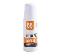 Liquid Correction Paper, Corrector Pen for Writing Removal, Corrective Fluid, 55 ml, 30 ml for Universal Use