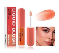 Liquid Cream Blush Stick - Soft Cream Liquid Blush, Long-Wearing Smudge Proof Makeup Blush for Face Cheeks Natural Looking