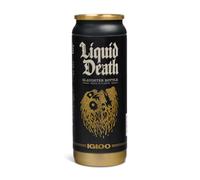 Liquid Death 16 Oz Slaughter Bottle | Black