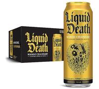 Liquid Death Sparkling Water, Mango Chainsaw 12 x 500 ml