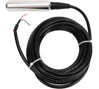 Liquid Detection Sensor,Water Level Sensor,IP68 4-20MA Output 24V DC Fluid Level Sensor Programmable 304 Stainless Steel With 5m Cable For Power Connection(0 8 m Range)