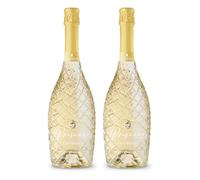 Liquid Diamond Prosecco | 2 x 75 ottles | 11% ABV Vegan Italian Sparkling Wine | Valdobbiadene | Fruity Crisp Prosecco | Glera