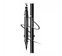 Liquid Double-Ended Eyeliner Pen - Fine Tip & Heart Stamp for Precise Lines & Decorative Detail, Long-Wearing Smudge-Resistant Waterproof Makeup Tool for Daily Wear