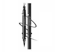 Liquid Double Eyeliner Pen with Star Stamp - Dual-Ended Design for Precise Lines and Decorative Accents, Smudge-Resistant Makeup Tool with Fine Tip for Everyday Wear (Star)