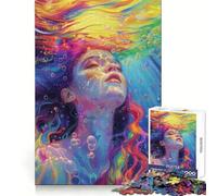 Liquid Dreams 1000 Pieces Jigsaw Puzzles for Teenagers Strong Memory DIY Fun Joyful Challenge Xmas Idea (38x26cm)
