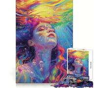 Liquid Dreams 1000 Pieces Jigsaws Adults Puzzles Gifts Mind Workout Stress Less Home Activity Home Accent (50x75cm)
