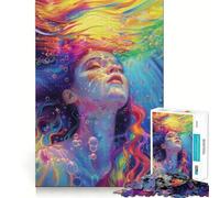Liquid Dreams 1000 Pieces Jigsaws Adults Puzzles Gifts Mind Workout Stress Less Home Activity Home Accent (50x75cm)