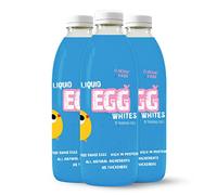 Liquid Egg Whites by Training Fuels 970ml x 3 Bottles Free Range