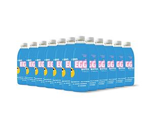 Liquid Egg Whites by Training Fuels, Egg White for Cocktails Diets Baking and Fitness, High Protein and Low Fat, No Added Thickeners, 970ml x 12 Bottles