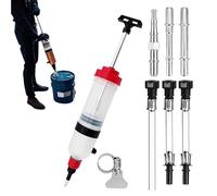 Liquid Extraction Pump - Manual Extractor Tool,Transfer Pump | For Changing And Maintenance Of Automobiles, Lawn Mowers, Engines, Transmissions, Brakes And Coolants