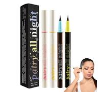 Liquid Eye Liner Waterproof - Precise Tip Liquid eye liner Pencil Set Of 4,Women Eye Makeup Cosmetic, Quick-Drying Waterproof Liquid Liner For Various Eye Makeup