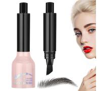 Liquid Eyebrow Brush - Eyebrow Color Brow, Brushes Smudge Proof, Long Lasting Eyebrows Dye Brow Stain Angles, Brush for Precise Application, Durable Easy to Use Makeup Accessory