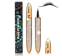 Liquid Eyeliner Waterproof Magic Self Adhesive Long Lasting Non Magnetic Blooming Quick Dry Magnetic Eyeliner Black Gold