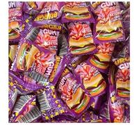 Liquid-Filled Bubblegum Sweets Variety - Mixed Fruit Flavours Chewy Gum Candy Selection - Fn (200 x Gum, Bubblegum Burger)