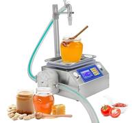 Liquid Filling Machine, 20-10000 G, 15l/Min High Flow Rate, Digital Filler for Laundry Detergent, Sauces, Ketchup, Ideal for Cosmetic and Industrial Applications