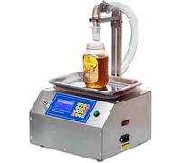 Liquid Filling Machine, 20-8000g Honey Bottle Filling Machine, Stainless Steel Paste Filling Machine, with Anti-drip Nozzle, for Honey, Peanut Butter, Cream, Jam