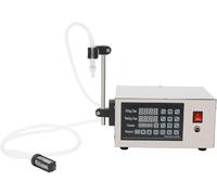Liquid Filling Machine,Automatic Digital Control Bottle Filler,40W Stainless Steel Liquid Filling Machine,5mL-2000mL Filling Range,Suitable for Round Bottles, Square Bottles