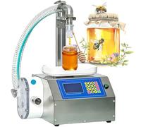 Liquid Filling Machine, Automatic Filler with Smart Panel, Adjustable Height, Electric Bottle Filling for Detergents and Edible Oils