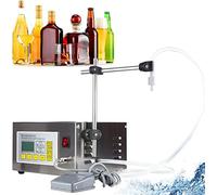 Liquid Filling Machine, Automatic Filling Machine for 2-300g Weights, Digital Control Peristaltic Pump Bottle Filler for Perfume and Liquids