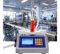 Liquid Filling Machine, Automatic Honey Bottle Filler with Adjustable Height, LCD Screen, Counting & Reset Functions for Easy and Efficient Filling