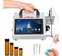 Liquid Filling Machine - Automatic Peristaltic Pump for Bottles, Digital Precision, 1ml-100ml Range, Includes 3 Interchangeable Nozzles, Ideal for Essential Oils and Perfumes
