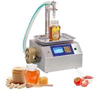 Liquid Filling Machine, Automatic Weighing Paste Liquid Filler, 20g-10000g Capacity, 7L/Min Flow Rate, Single Head Timing Filler for Viscous Liquids