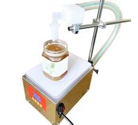 Liquid Filling Machine,Bottle Filler Machine, Commercial Paste Honey Filling Machine Gear Pump Weighing Type Viscous Liquid Automatic Filler 3kg 5kg Suitable for liquids with good flowability(Normal p