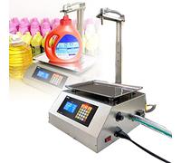 Liquid Filling Machine, Digital Control Peristaltic Pump for Wine, Cosmetic, Oil, Beverage, Lotion, Essential Oil - Weight Filling, Versatile and Efficient