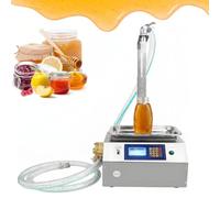 Liquid Filling Machine for Bottles, Weighing System with Automatic Tare Function, Consistent Quantitative Control, Anti Drip Nozzle for Sauces, Pastes, Shampoos