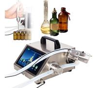 Liquid Filling Machine for Essential Oils, Automatic Precision Filler with Needle Nozzle & LCD Control, 1-100ml Quantitative Filling for Perfume Bottles