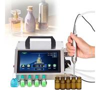 Liquid Filling Machine for Small Bottles, Automatic Precision Bottle Filler with Needle Nozzle and LCD Control, 1-100ml Quantitative Filling for Essential Oil and Perfume