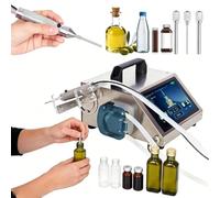 Liquid Filling Machine, Manual Automatic Peristaltic Pump for Small Bottles, with Digital Touch Panel