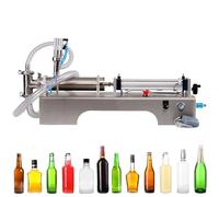 Liquid Filling Machine, Semi-Automatic Pneumatic Quantitative with Single/Double Head, 50-500ml Capacity, Perfect for Accurate Liquid Measurement and Pouring