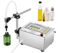 Liquid Filling Machine, Stainless Steel Automatic Quantitative Filler for Food, Beverages, Yogurt, Alcohol, Purified Water, Daily Chemical, Catering, Juice