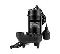 Liquid Filling Machine, Submersible Sewage Pump 3/4 5880 GPH 1050W Cast Iron, 10 ft Piggy-Back Float Switch for Septic Tanks, Basements