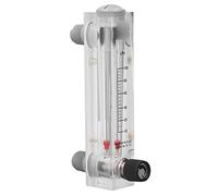 Liquid Flow Meter Adjustable Panel High Accuracy 10 100LPH Acrylic Water Flowmeter for Measuring Controlling Liquid Flow Rate in Industrial Applications