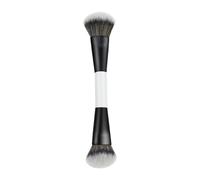Liquid Foundation Brush - Dense Bristles Angled Round Head | Fusion Brush For Face & Under Eye Makeup - For Powder Concealer Concealer Bronzing Women Home Travel Party SC
