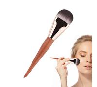 Liquid Foundation Brush, Flat Foundation Brush - Faire-Up Brush Ultra Thin - Portable Soft Professional Applicator